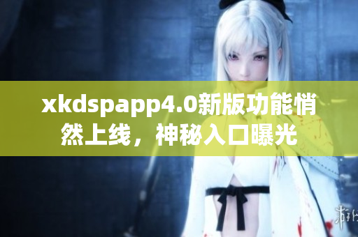 xkdspapp4.0新版功能悄然上線，神秘入口曝光