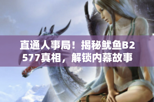 直通人事局！揭秘魷魚B2577真相，解鎖內(nèi)幕故事