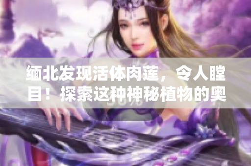 緬北發(fā)現(xiàn)活體肉蓮，令人瞠目！探索這種神秘植物的奧秘