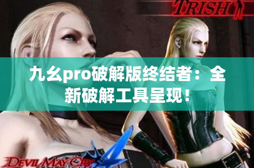 九幺pro破解版終結者：全新破解工具呈現(xiàn)！