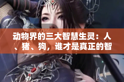 動物界的三大智慧生靈：人、豬、狗，誰才是真正的智者？