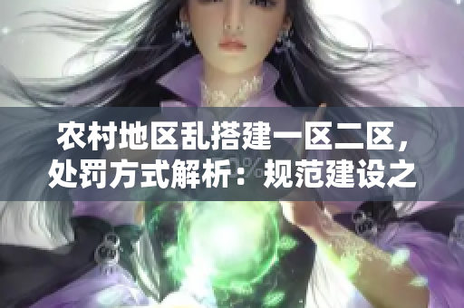 農(nóng)村地區(qū)亂搭建一區(qū)二區(qū)，處罰方式解析：規(guī)范建設(shè)之道