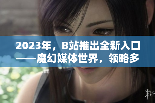 2023年，B站推出全新入口——魔幻媒體世界，領(lǐng)略多媒體娛樂新境界