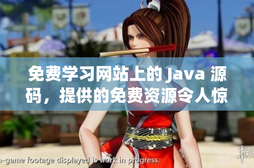 免費(fèi)學(xué)習(xí)網(wǎng)站上的 Java 源碼，提供的免費(fèi)資源令人驚嘆