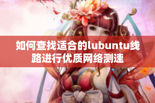 如何查找適合的lubuntu線路進行優(yōu)質(zhì)網(wǎng)絡(luò)測速