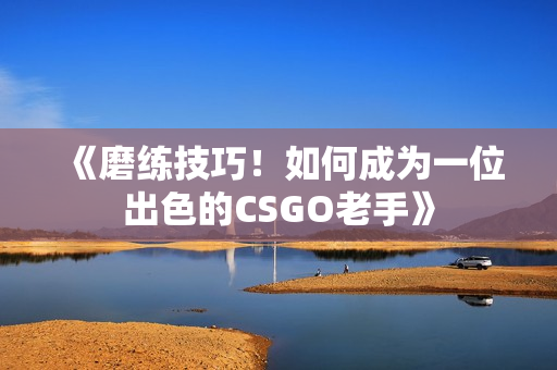 《磨練技巧！如何成為一位出色的CSGO老手》