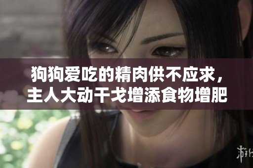 狗狗愛吃的精肉供不應(yīng)求，主人大動(dòng)干戈增添食物增肥。