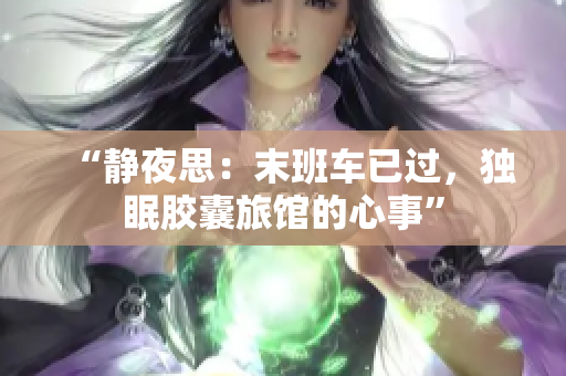 “靜夜思：末班車已過，獨(dú)眠膠囊旅館的心事”