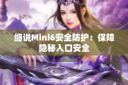細(xì)說Mini6安全防護(hù)：保障隱秘入口安全