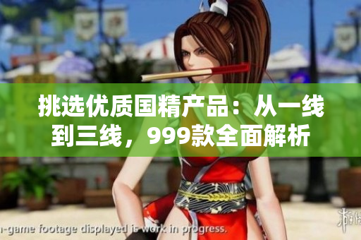 挑選優(yōu)質(zhì)國精產(chǎn)品：從一線到三線，999款全面解析