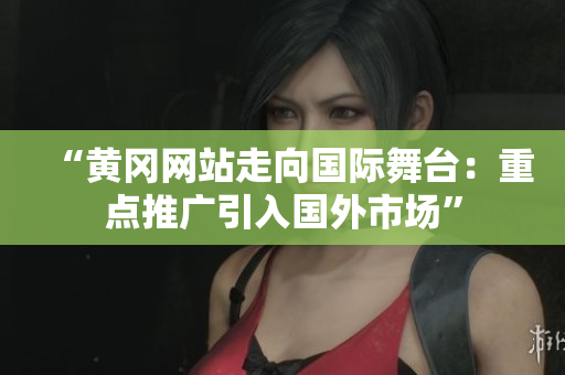 “黃岡網(wǎng)站走向國際舞臺(tái)：重點(diǎn)推廣引入國外市場”