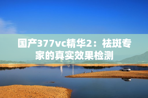 國產(chǎn)377vc精華2：祛斑專家的真實(shí)效果檢測