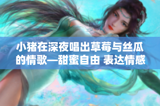 小豬在深夜唱出草莓與絲瓜的情歌—甜蜜自由 表達(dá)情感飽滿 純真釋放。