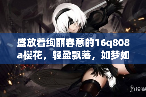 盛放著絢麗春意的16q808a櫻花，輕盈飄落，如夢如幻