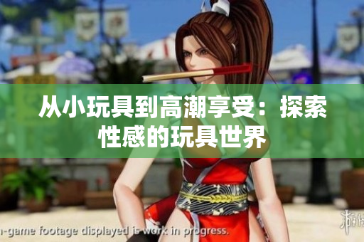 從小玩具到高潮享受：探索性感的玩具世界