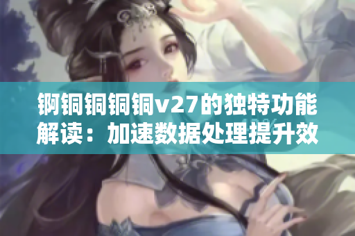 錒銅銅銅銅v27的獨(dú)特功能解讀：加速數(shù)據(jù)處理提升效率