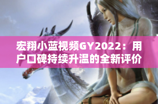 宏翔小藍視頻GY2022：用戶口碑持續(xù)升溫的全新評價