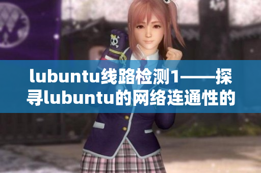 lubuntu線路檢測1——探尋lubuntu的網(wǎng)絡連通性的重要性