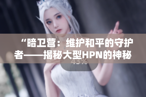 “暗衛(wèi)營：維護和平的守護者——揭秘大型HPN的神秘力量”