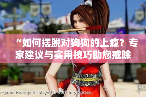 “如何擺脫對(duì)狗狗的上癮？專家建議與實(shí)用技巧助您戒除狗狗成癮！”