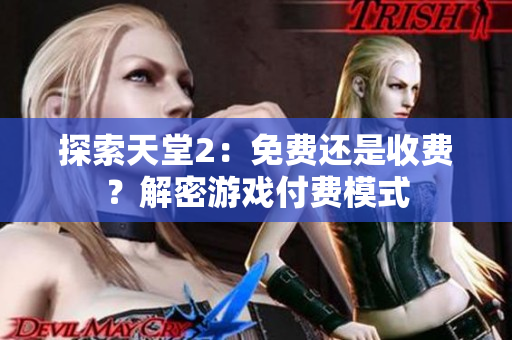 探索天堂2：免費還是收費？解密游戲付費模式