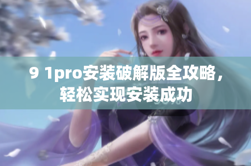 9 1pro安裝破解版全攻略，輕松實現(xiàn)安裝成功
