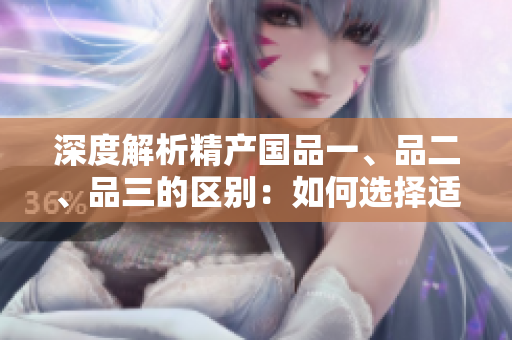 深度解析精產(chǎn)國(guó)品一、品二、品三的區(qū)別：如何選擇適合您需求的最佳選項(xiàng)