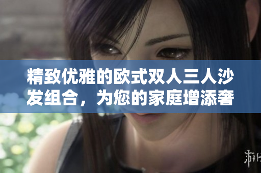 精致優(yōu)雅的歐式雙人三人沙發(fā)組合，為您的家庭增添奢華與舒適