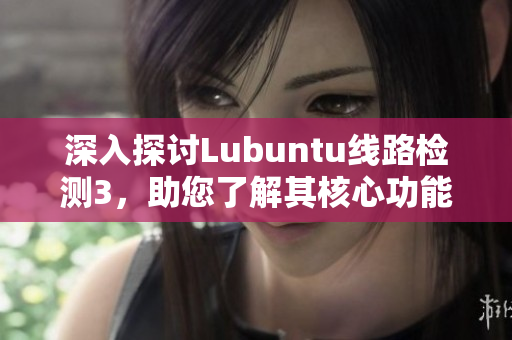深入探討Lubuntu線路檢測(cè)3，助您了解其核心功能