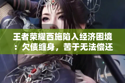 王者榮耀西施陷入經(jīng)濟困境：欠債纏身，苦于無法償還