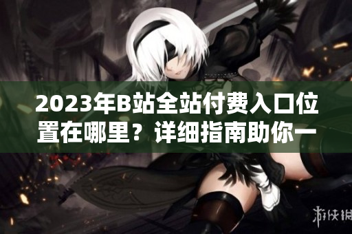 2023年B站全站付費(fèi)入口位置在哪里？詳細(xì)指南助你一鍵了解