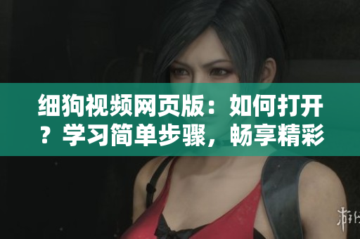 細(xì)狗視頻網(wǎng)頁(yè)版：如何打開(kāi)？學(xué)習(xí)簡(jiǎn)單步驟，暢享精彩內(nèi)容