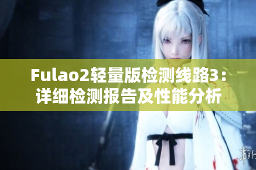 Fulao2輕量版檢測線路3：詳細(xì)檢測報(bào)告及性能分析