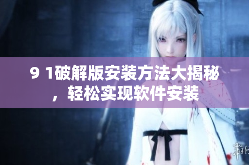 9 1破解版安裝方法大揭秘，輕松實現(xiàn)軟件安裝