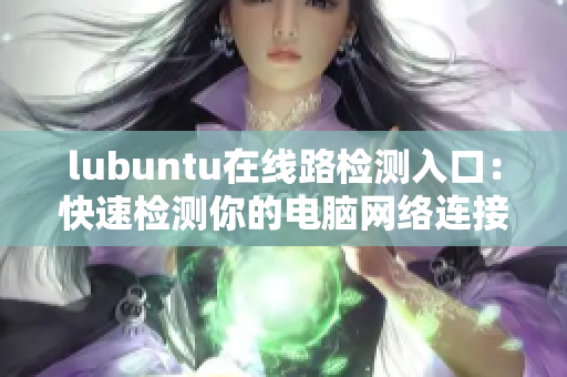 lubuntu在線路檢測(cè)入口：快速檢測(cè)你的電腦網(wǎng)絡(luò)連接