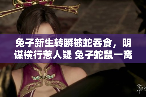兔子新生轉(zhuǎn)瞬被蛇吞食，陰謀橫行惹人疑 兔子蛇鼠一窩兔竅藏危機(jī)!