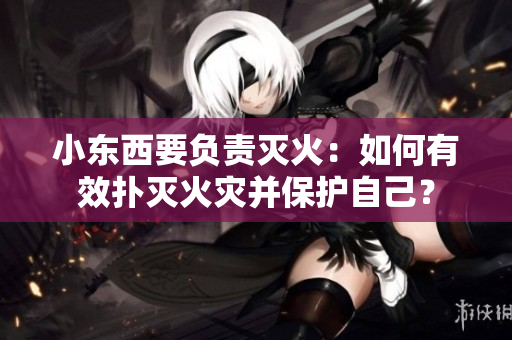 小東西要負責滅火：如何有效撲滅火災(zāi)并保護自己？
