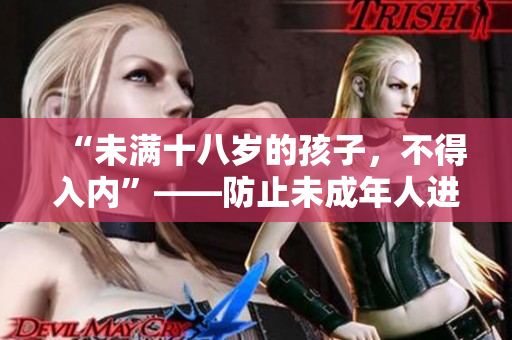 “未滿十八歲的孩子，不得入內(nèi)”——防止未成年人進(jìn)入藏寶閣