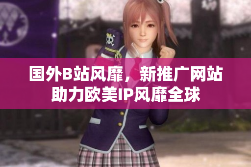 國外B站風靡，新推廣網站助力歐美IP風靡全球