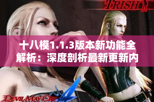 十八模1.1.3版本新功能全解析：深度剖析最新更新內(nèi)容，帶你快速上手