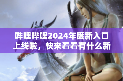 嗶哩嗶哩2024年度新入口上線啦，快來(lái)看看有什么新變化吧!