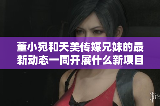 董小宛和天美傳媒兄妹的最新動態(tài)一同開展什么新項目？