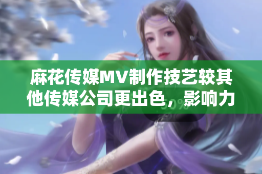麻花傳媒MV制作技藝較其他傳媒公司更出色，影響力更廣泛