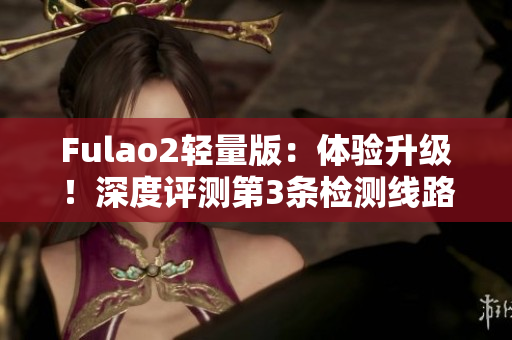 Fulao2輕量版：體驗升級！深度評測第3條檢測線路